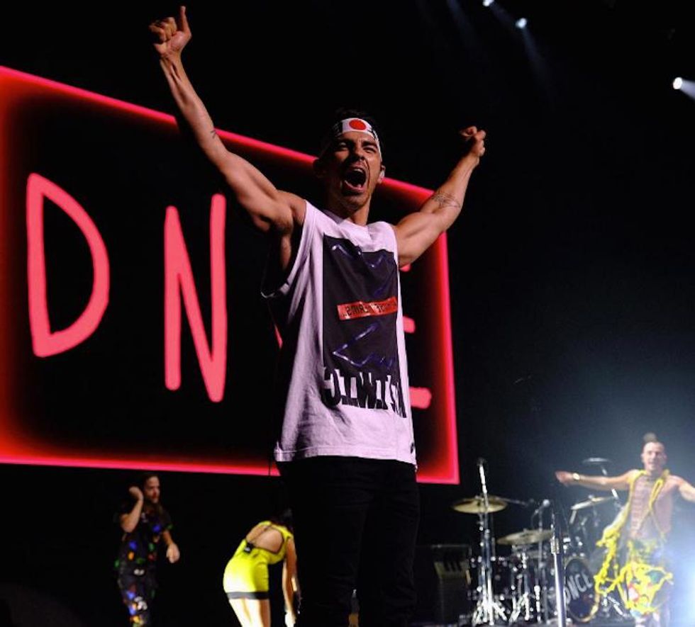 His biceps are the stuff of legends.