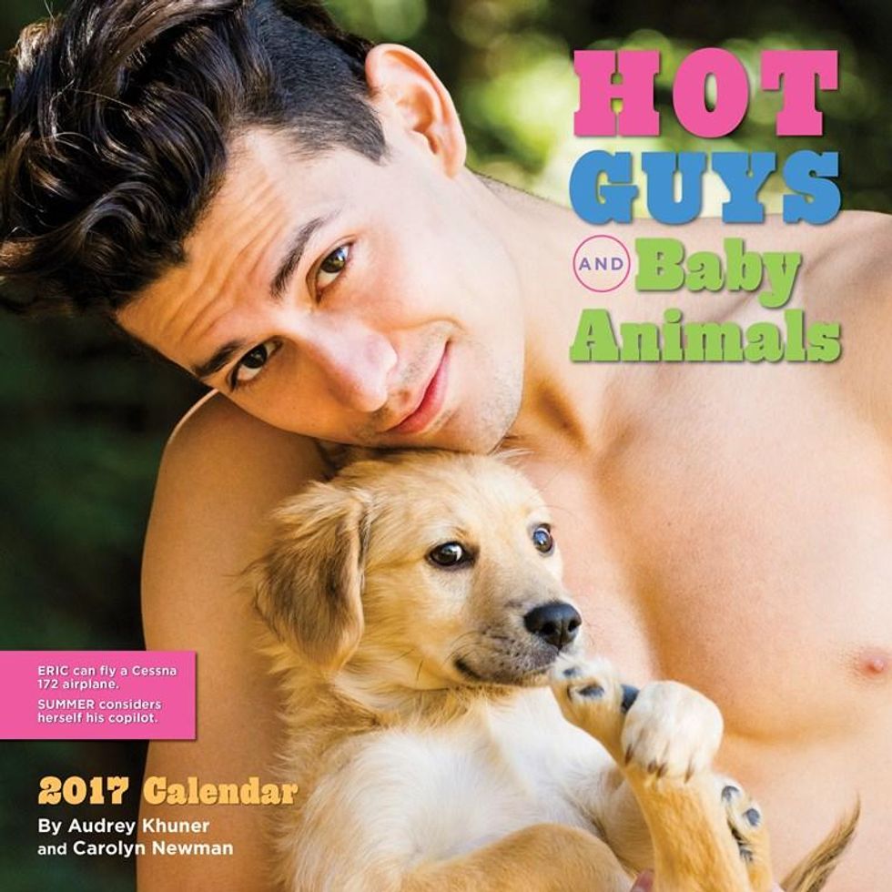 Hot Guys And Baby Animals