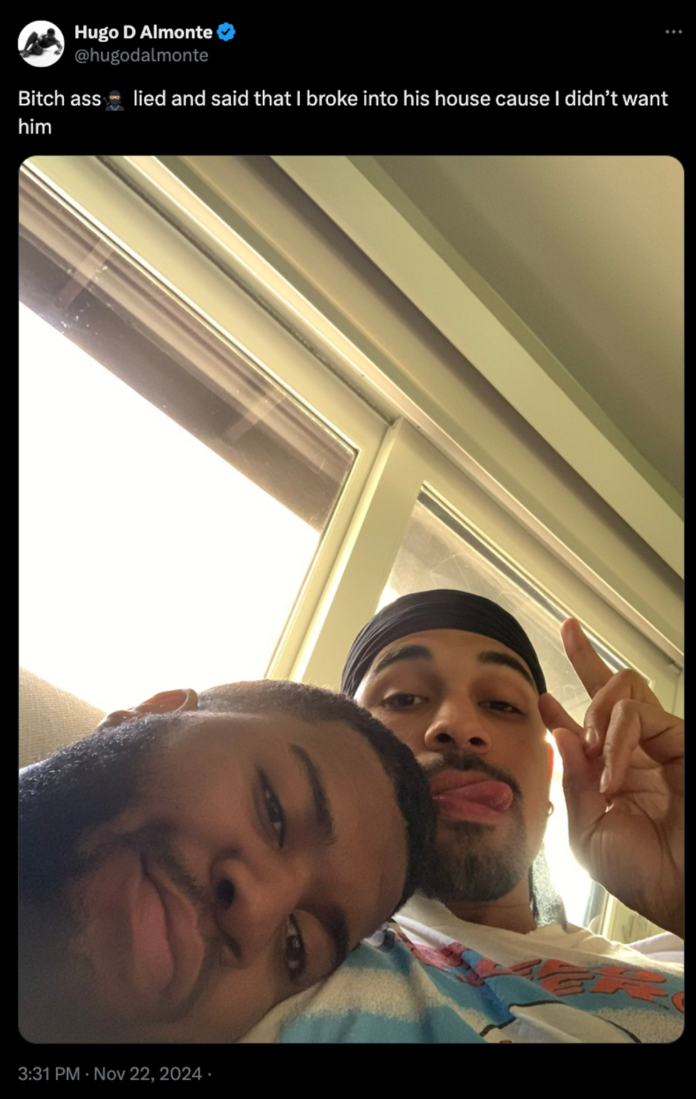 Hugo D Almonte via X