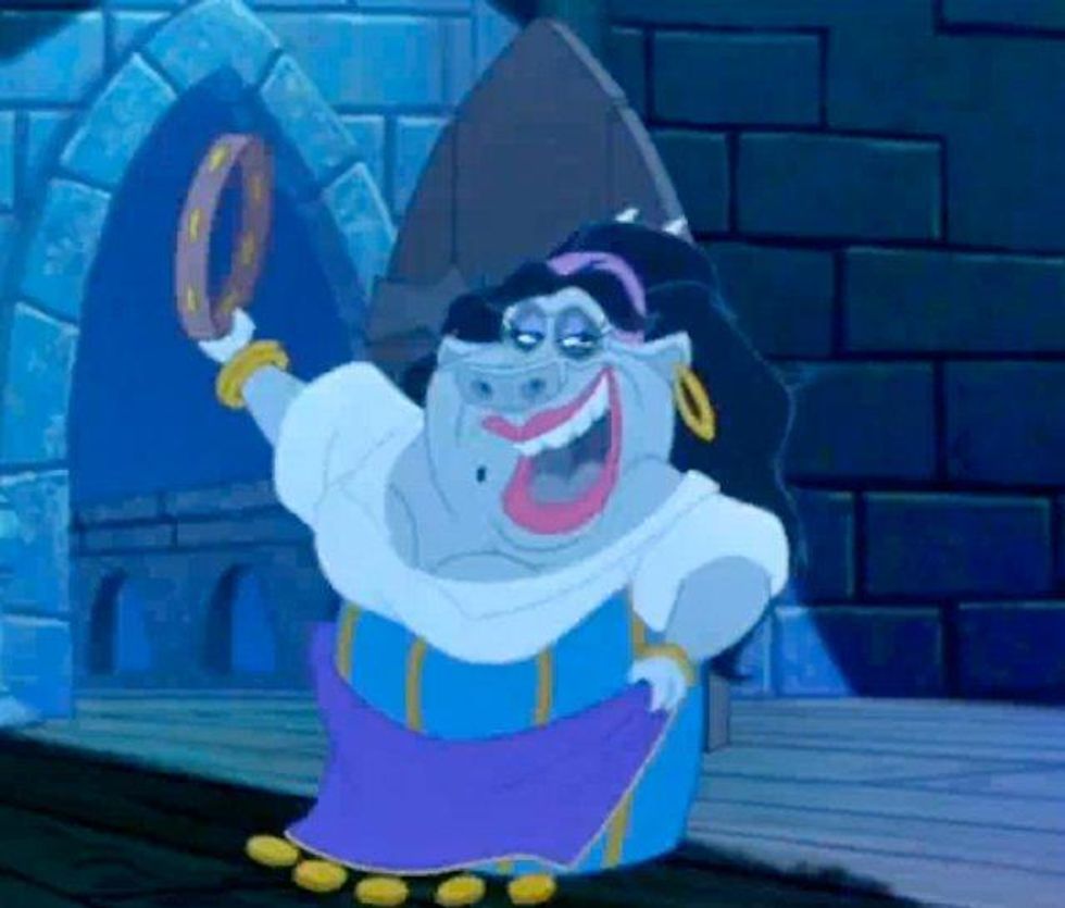 Hugo from 'The Hunchback of Notre Dame.'