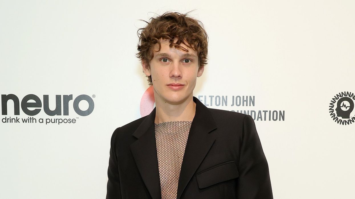 Hunter Doohan at the Elton John AIDS Foundation Academy Awards Viewing Party.