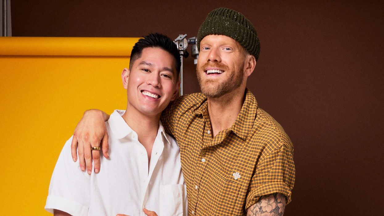 Husbands Mark Hoying and Scott Hoying.