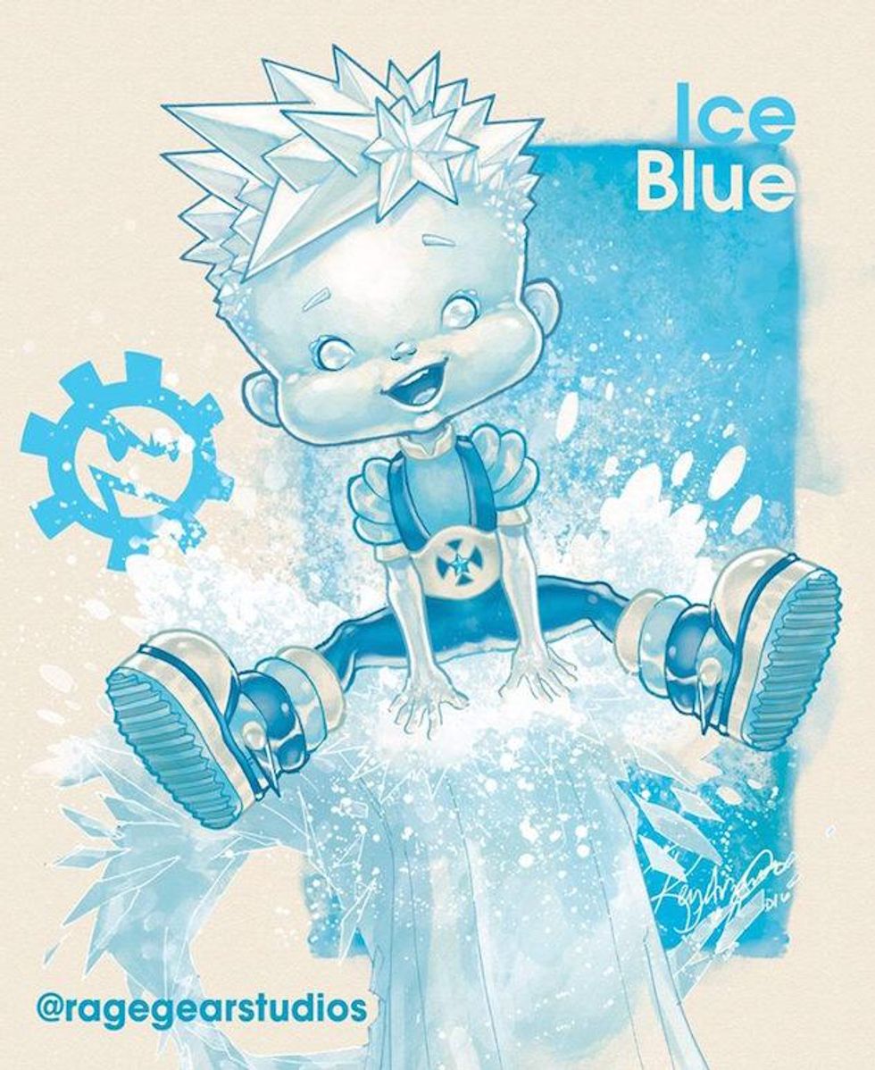 ice-blue