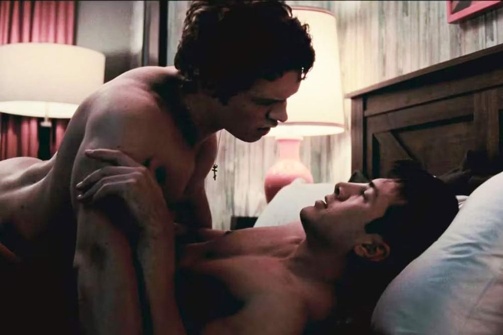 Ilya and Shane in bed