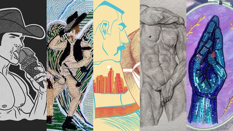Gobble down these 25 mouthwatering artworks from Tom of Finland Fest