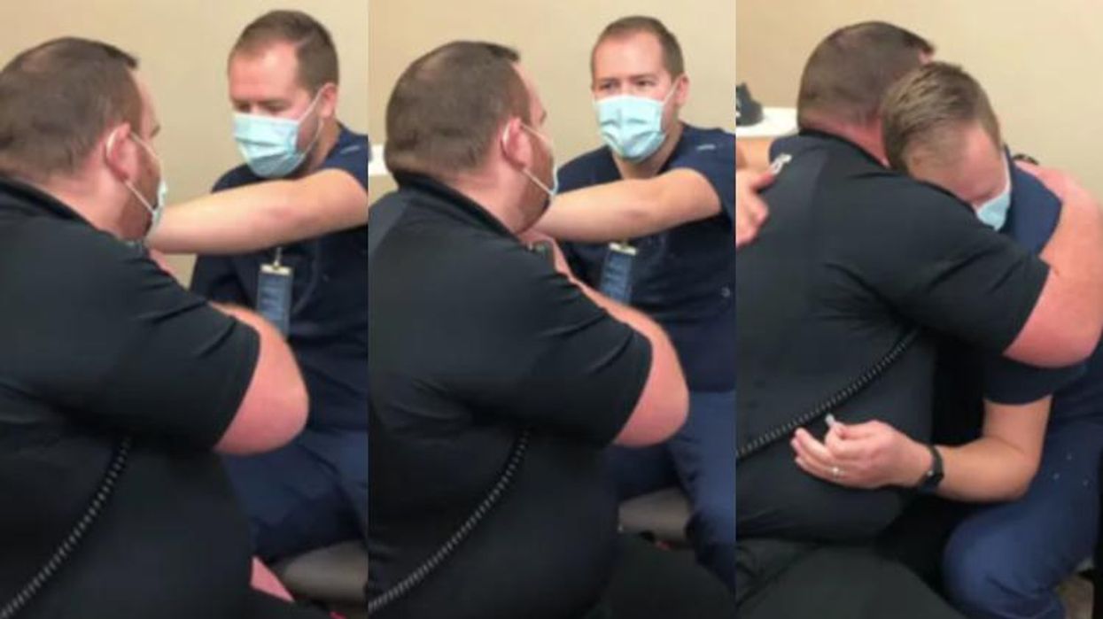 <p>This COVID-19 Vaccination Appointment Turned Into a Sweet Gay Proposal</p>