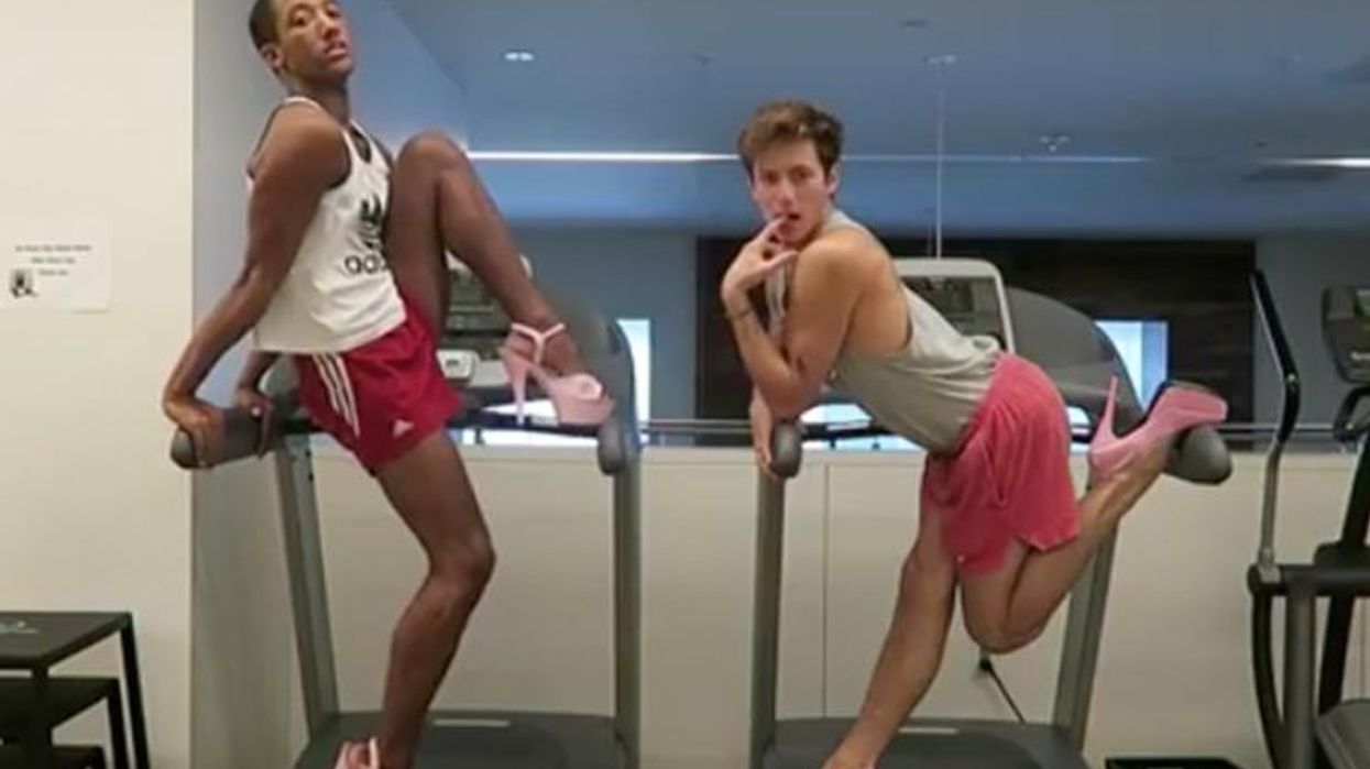 <p>These Boys Strutting Their Stuff in Pink Heels to 'Fergalicious' Will Give You LIFE</p>