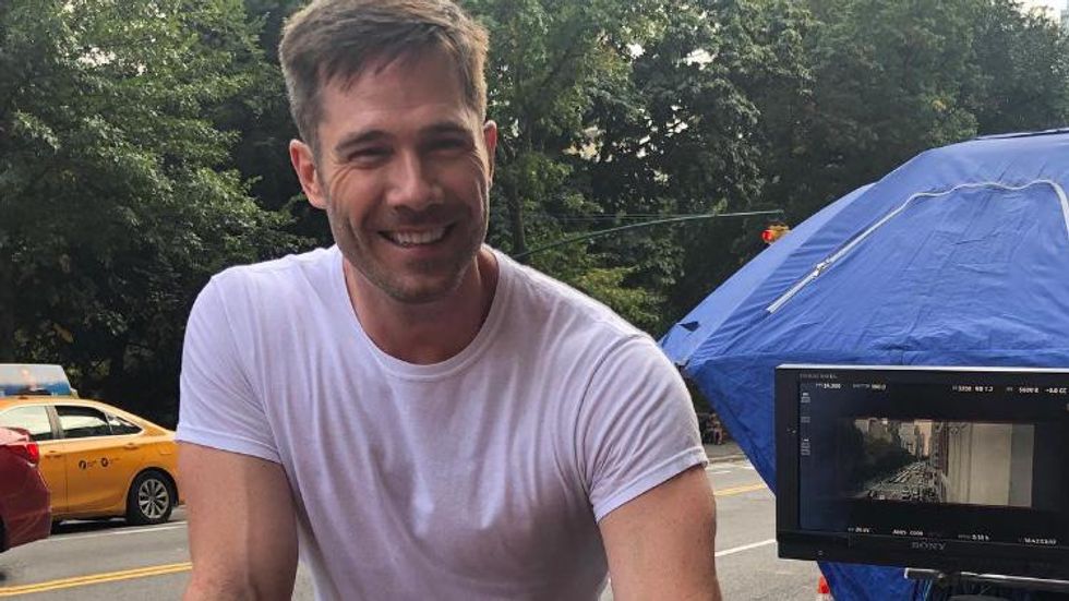 'Bros' Hottie Luke Macfarlane Shared A Wild Story About His Dog