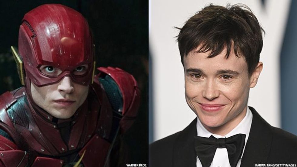 Fans Think Elliot Page Should Replace Ezra Miller As DCEU's The Flash