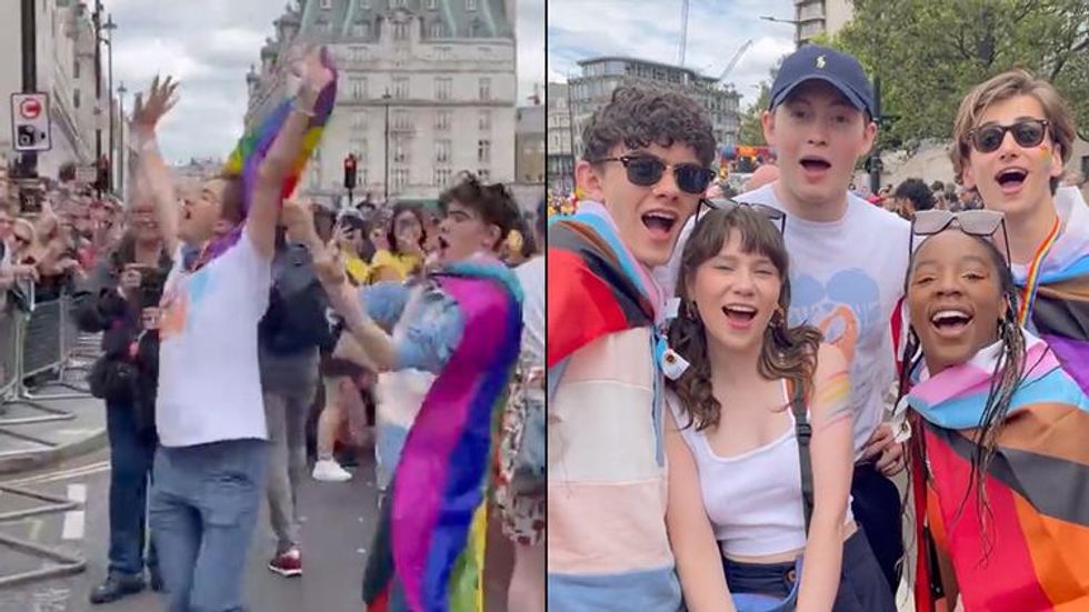 'Heartstopper' Cast Fights Homophobes With Impromptu Pride Dance Party
