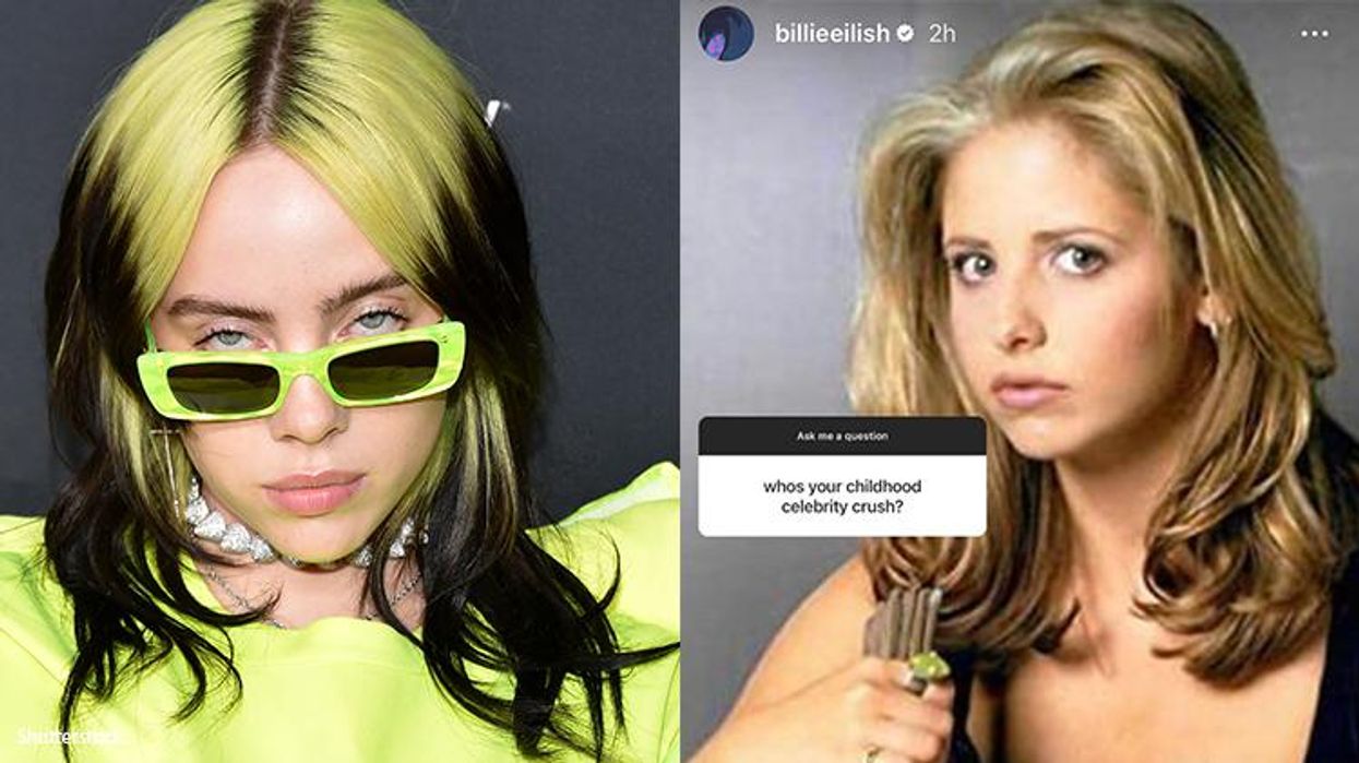 <p>Billie Eilish Reveals Childhood Crush on Buffy, Sarah Michelle Gellar Responds Perfectly</p>