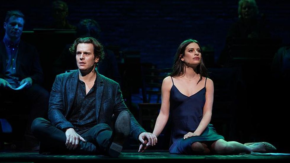 Lea Michele Yelled ‘Why Don’t You Love Me’ at Closeted Jonathan Groff