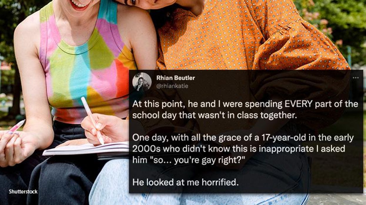 <p>This Moving Story of Friendship Shows ‘Why We Can’t Stop Saying Gay'</p>