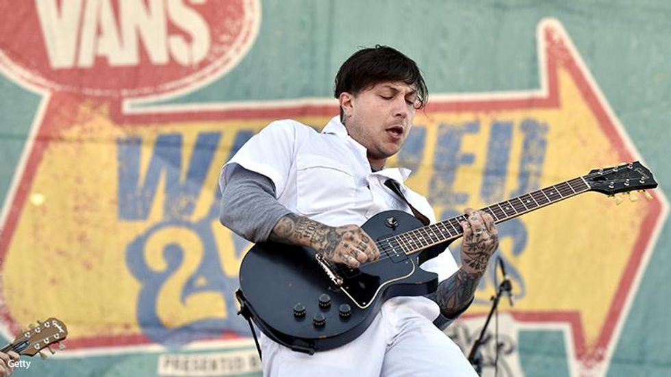 My Chemical Romance's Frank Iero Wants to Sell Chest Binders as Merch