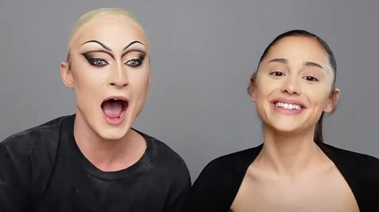 Watch Ariana Grande & ‘Drag Race’ Star Gottmik Play in Makeup