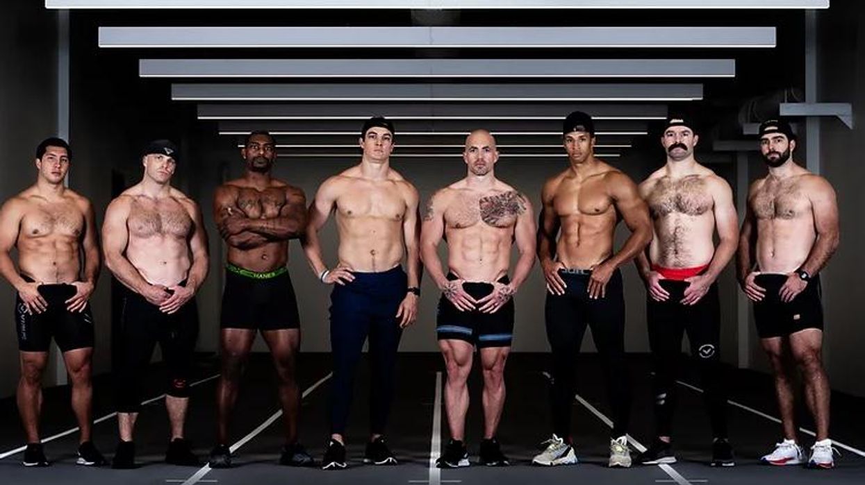 <p>U.S. Men's Bobsled Team Poses Nearly Nude to Raise Funds for Olympics</p>