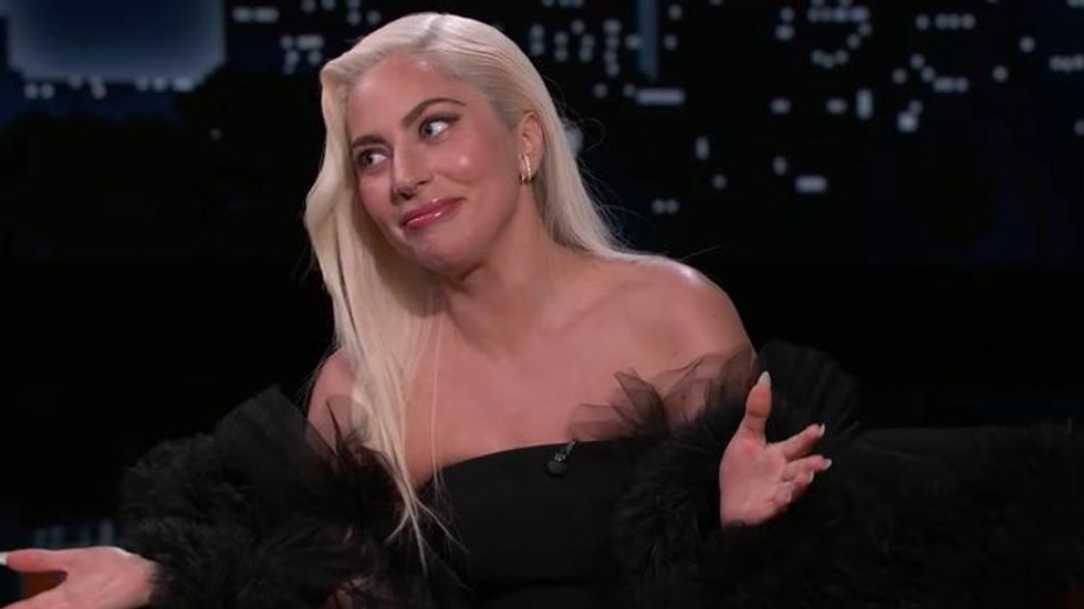Lady Gaga Says She Made Out With Salma Hayek ‘Surrounded by Cats’ 