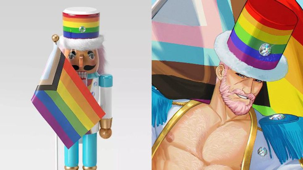 This Artist Just Turned Target's Gay Nutcracker Into a Sexy Daddy