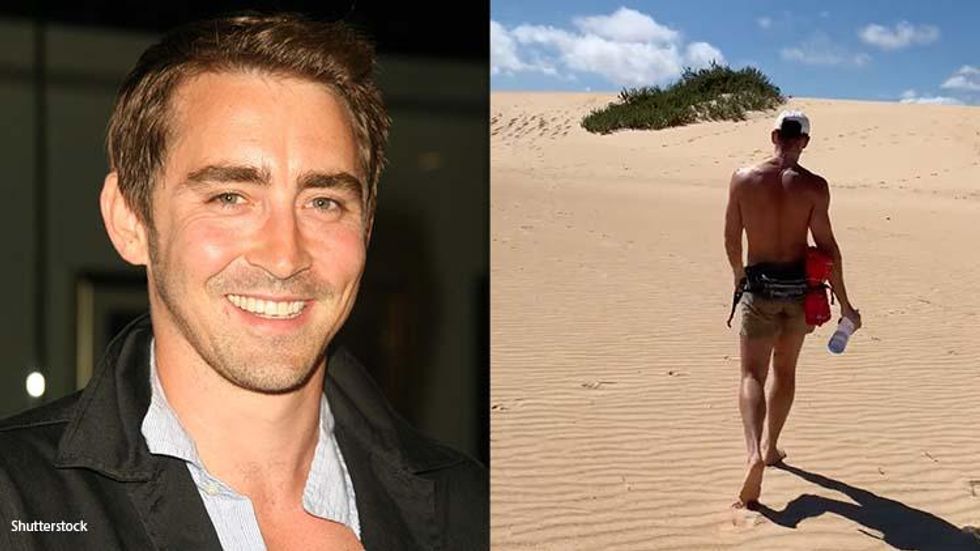 Lee Pace Walking Shirtless in the Desert Has Fans Dying of Thirst