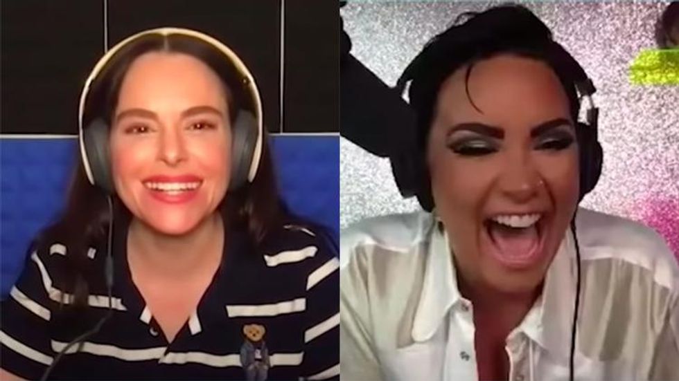 Demi Lovato Slid Into Emily Hampshire’s DMs & the Story Is Hilarious
