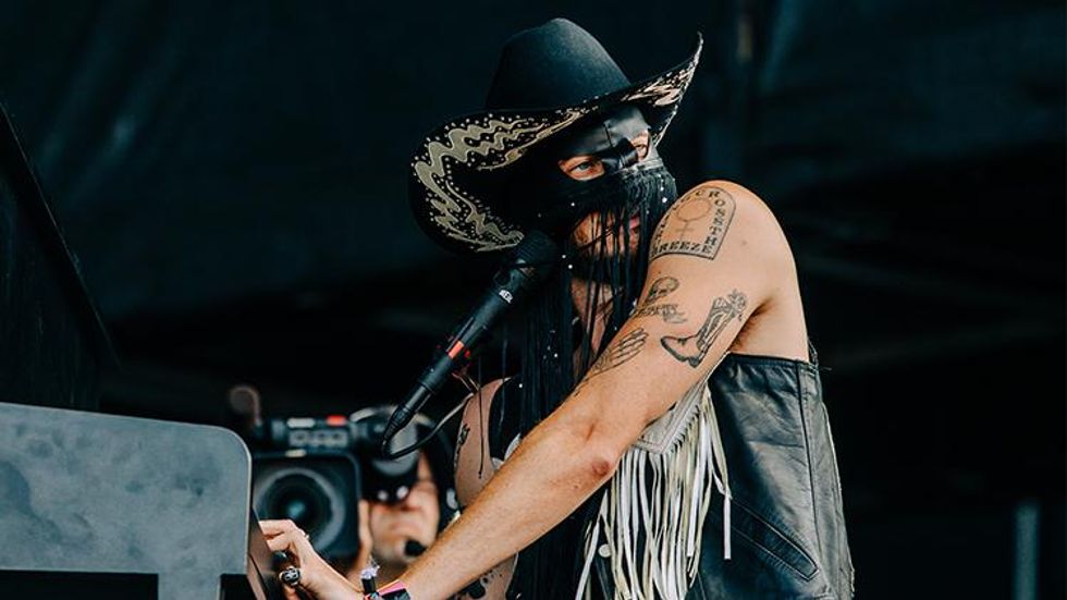 Orville Peck Answers 10 Candid Questions Backstage at Lollapalooza