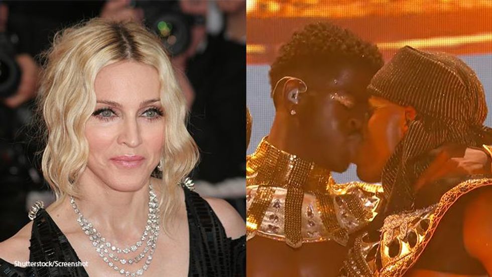 Madonna Chimes in on Lil Nas X's Gay Kiss: I 'Did It First'