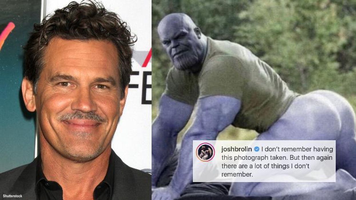 <p>Josh Brolin Knows All About Those Thirsty Thanos Memes</p>