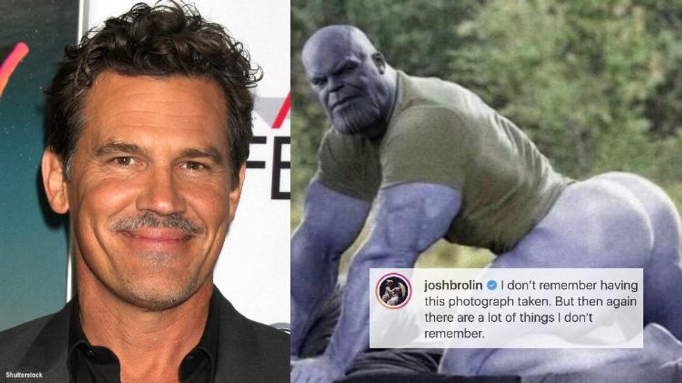 Josh Brolin Knows All About Those Thirsty Thanos Memes