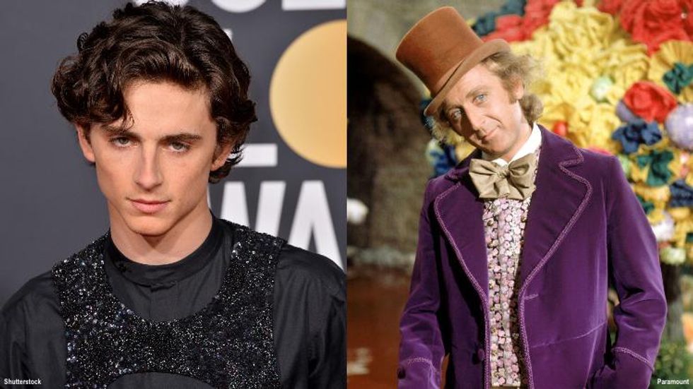 Timothée Chalamet Is Playing Young Willy Wonka in an Origin Movie