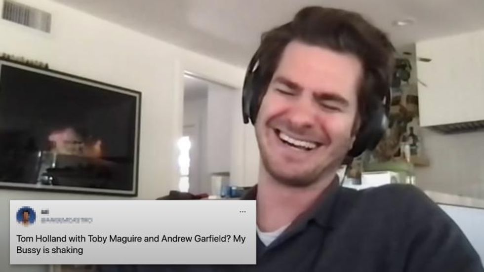 Yes, Andrew Garfield Already Knows What a 'Bussy' Is
