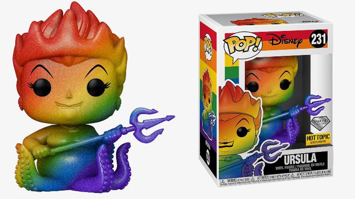 <p>This Glittery Rainbow Ursula Funko Pop Is Gay AF & We NEED It</p>