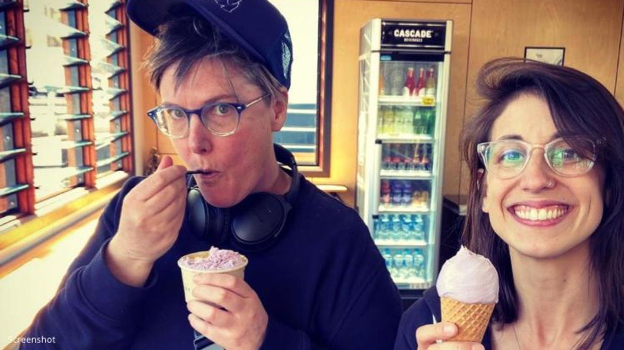 <p>Comedian Hannah Gadsby Reveals Secret Marriage to Jenney Shamash</p>