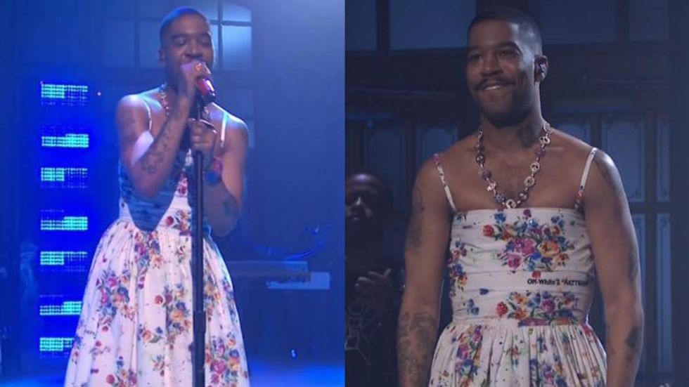 Kid Cudi Is Opening Up About His Instantly Iconic 'SNL' Floral Dress
