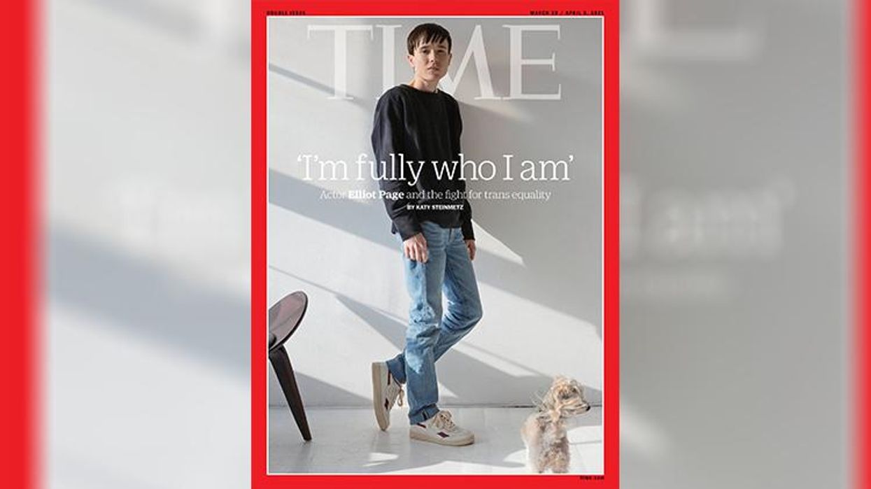 Elliot Page Covers Time Magazine, Talks Transition & Divorce