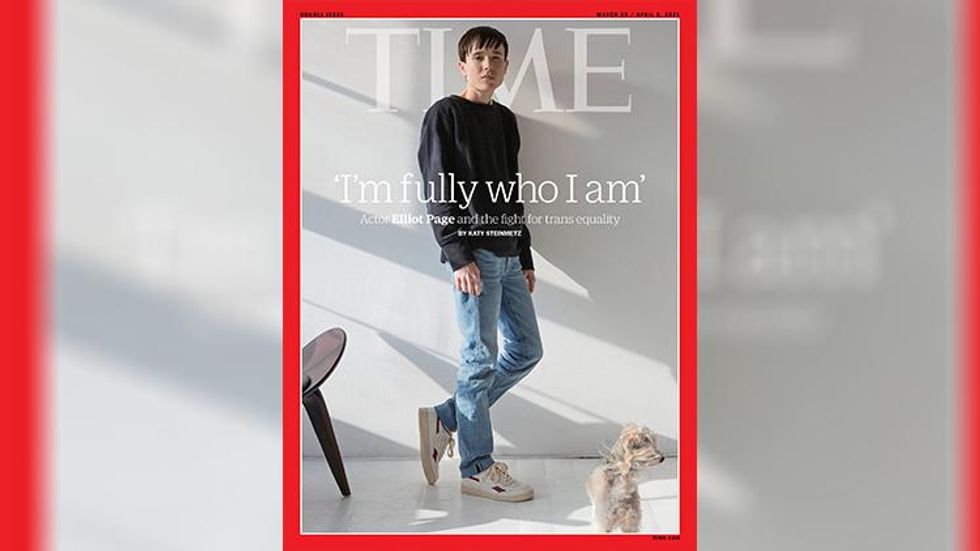Elliot Page Covers Time Magazine, Talks Transition & Divorce
