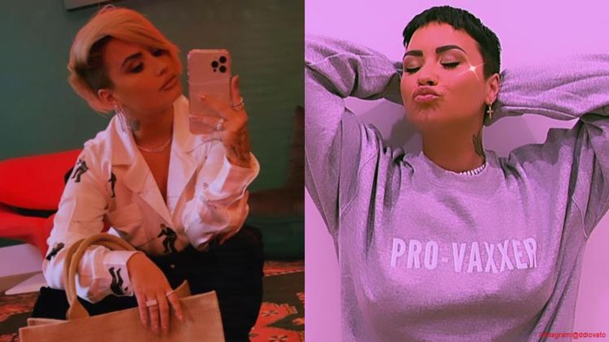<p>Demi Lovato Says Ending Engagement Helped Her Explore Her Queerness</p>