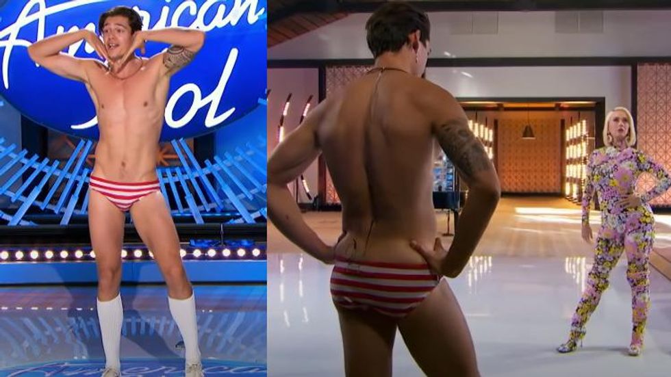 This Guy Auditioned for 'American Idol' In a Nothing But a Speedo