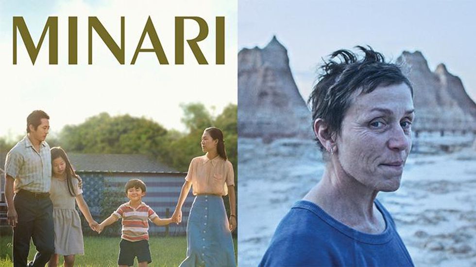 'Minari' and 'Nomadland' Shine Bright in the Dorian Award Nominations