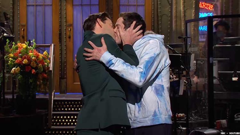 It's 2021—Why Is Two Men Kissing Still a Punchline on 'SNL?'