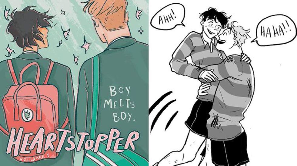 Netflix Is Adapting Gay Graphic Novel 'Heartstopper' Into a YA Series