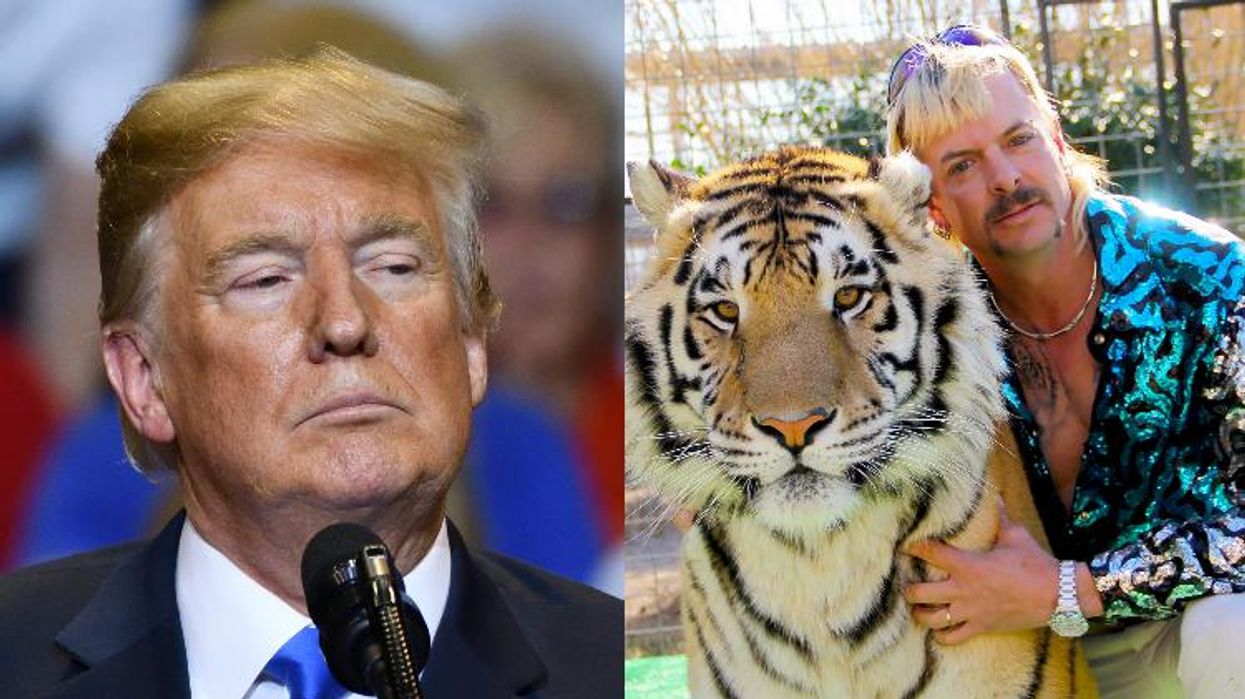<p>Joe Exotic Is Pissed Trump Didn't Pardon Him Because He's 'Too Gay'</p>