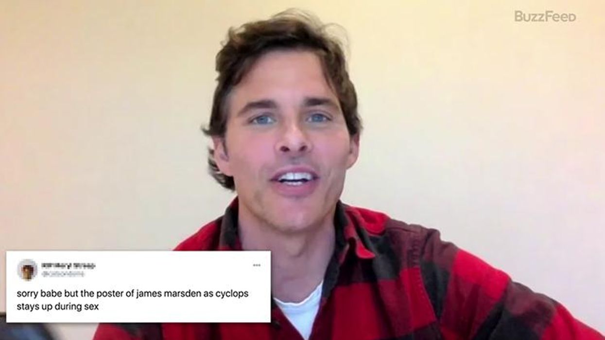 <p>Watch James Marsden Talk About Destroying Your Bussy</p>