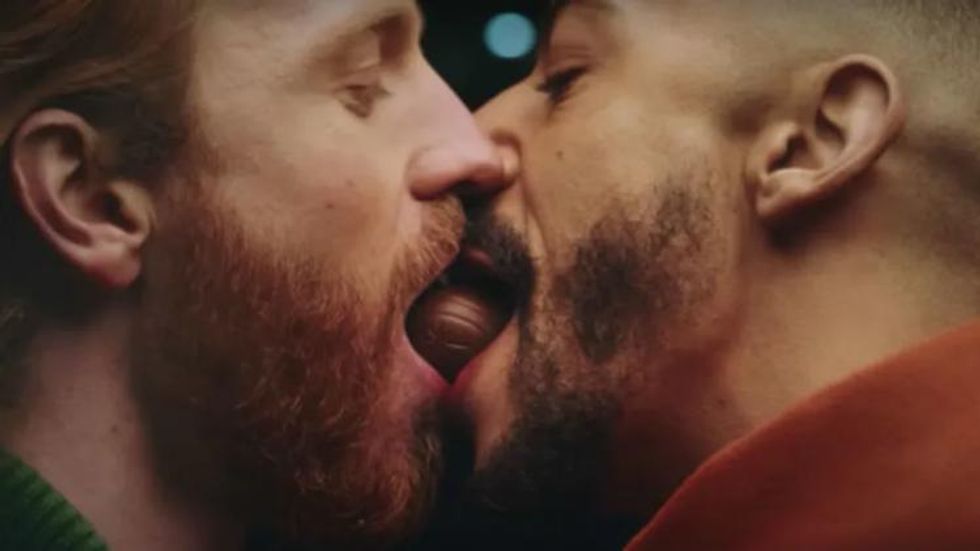 Gay Couple Share a Creamy Kiss in Cadbury's Sensual New Ad