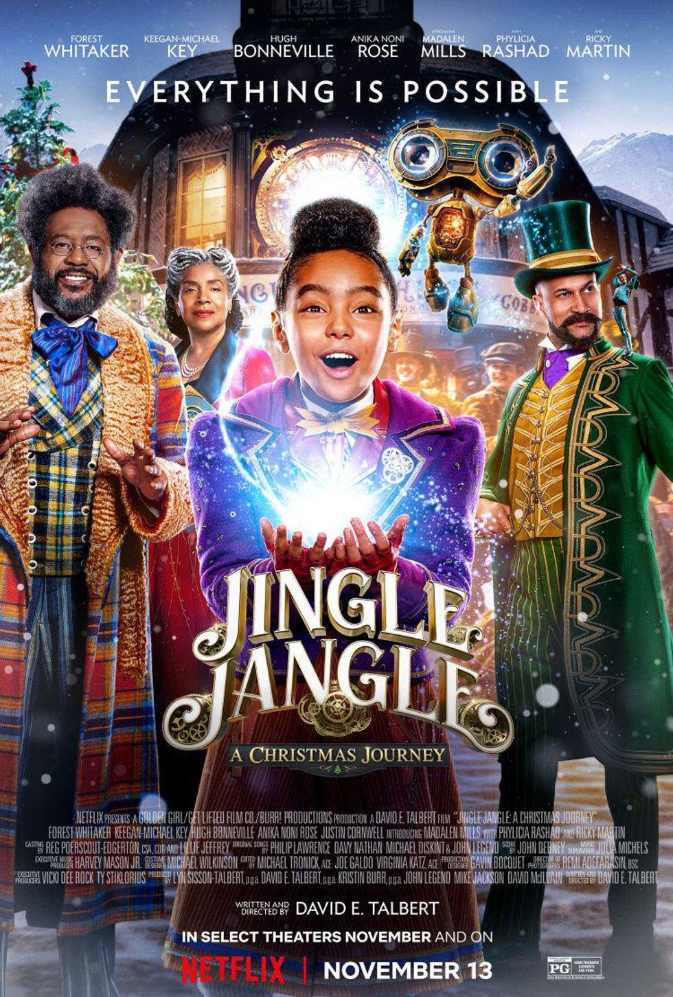 Ricky Martin Plays a Suavé Reanimated Toy in Netflix's 'Jingle Jangle'