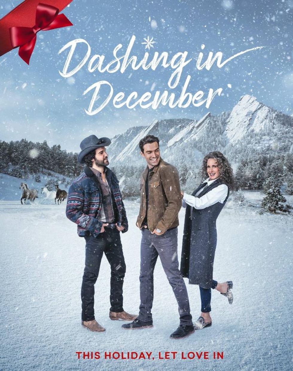 'Dashing in December' Is the Cute, Gay Holiday Movie We've Yearned For