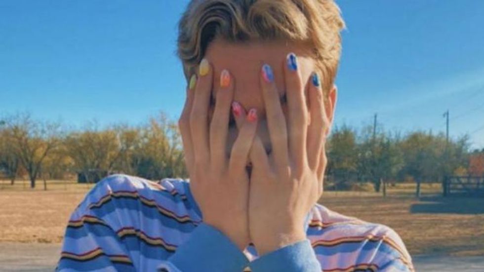 People Are Rallying Around Gay Teen Suspended for Wearing Nail Polish