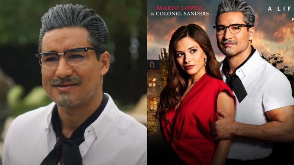 Yes, a Hot Colonel Sanders Movie Starring Mario Lopez Is a Real Thing