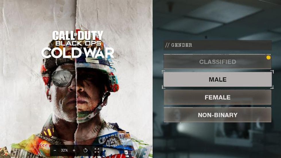 'Call of Duty' Adds Nonbinary Player Option, Conservatives Are Whining