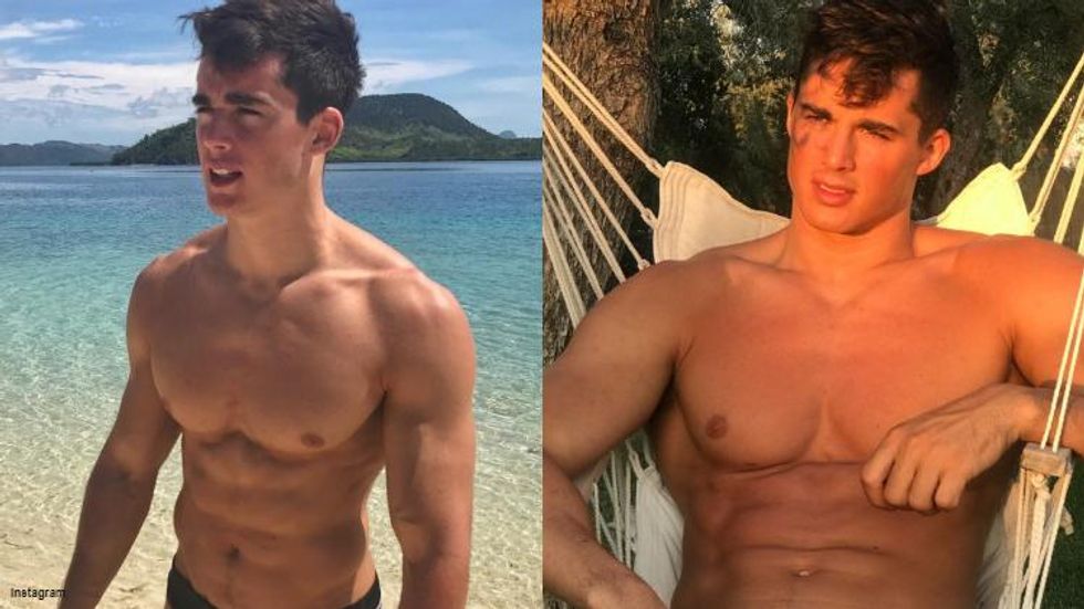 Pietro Boselli Is Showing Off Some Bush on a New Magazine Cover