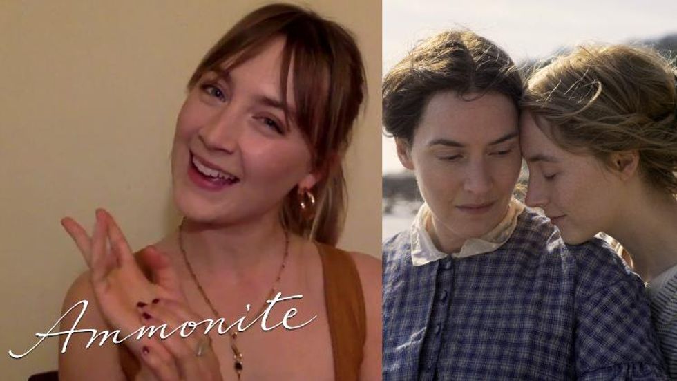 Saoirse Ronan Talks 'Ammonite's Queer Love & Working With Kate Winslet